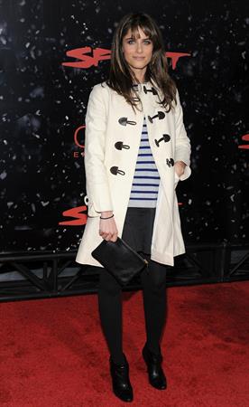 Amanda Peet the Spirit premiere in Los Angeles 