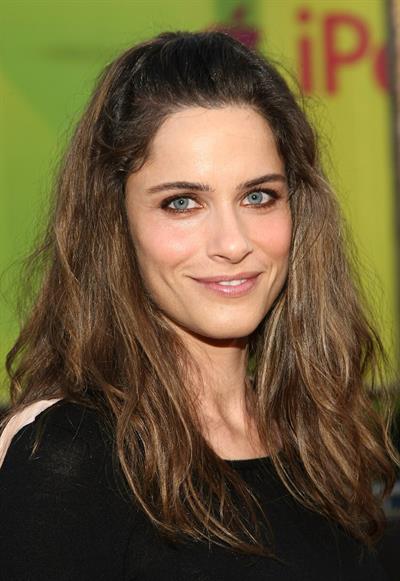 Amanda Peet at the premiere of Hancock 
