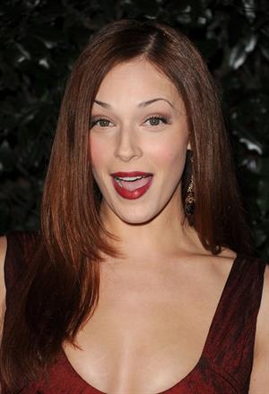 Amanda Righetti Audi and Designer J Mendels kick off Celebration of Golden Globe week 2011