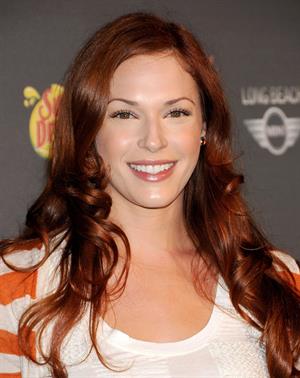 Amanda Righetti 3rd annual Los Angeles Haunted Hayride on October 9, 2011 