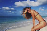 Sailor Brinkley Cook in a bikini