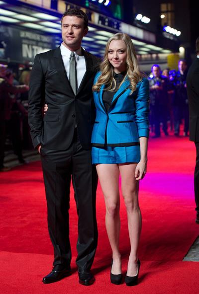 Amanda Seyfried In Time UK premiere in London on October 31, 2011