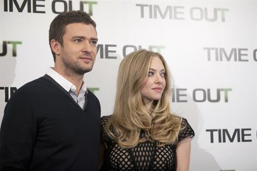 Amanda Seyfried Time Out photocall at Bristol Hotel in Paris on November 4, 2011 