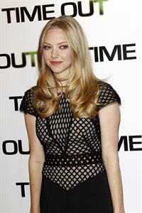 Amanda Seyfried Time Out photocall at Bristol Hotel in Paris on November 4, 2011 