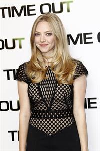 Amanda Seyfried Time Out photocall at Bristol Hotel in Paris on November 4, 2011 