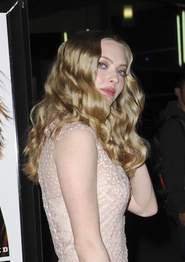 Amanda Seyfried Gone premiere in Los Angeles on February 21, 2012