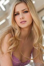 Abigaile Johnson in lingerie