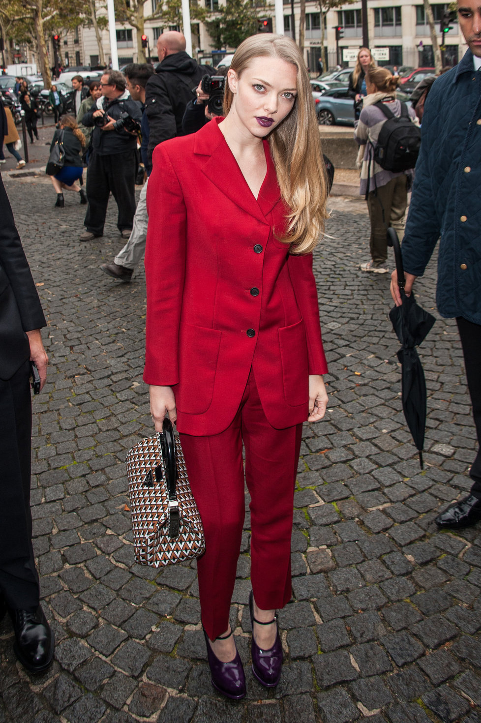 Amanda Seyfried attending Miu Miu show in Paris - October 3, 2012 