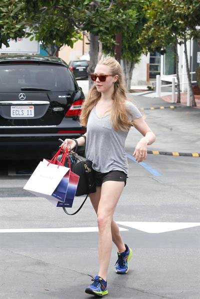 Amanda Seyfried - Leaving Fred Segal in West Hollywood - July 12 2012