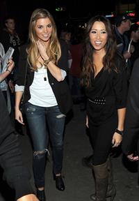 Amber Lancaster celebration of the launch of Ubisoft's Just Sance 2 at Las Palmas on October 19, 2010 