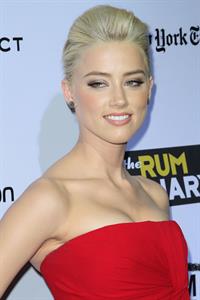 Amber Heard the Rum Diary premiere in Los Angeles on October 13, 2011