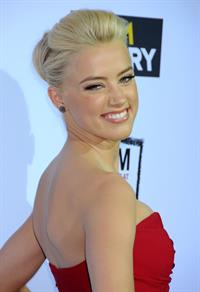 Amber Heard the Rum Diary premiere in Los Angeles on October 13, 2011