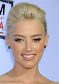 Amber Heard the Rum Diary premiere in Los Angeles on October 13, 2011