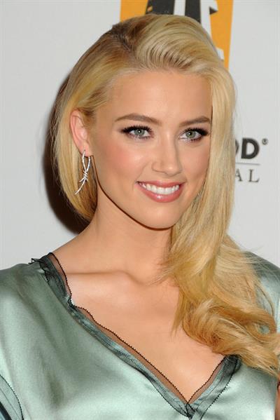 Amber Heard 15th annual Hollywood Film Awards Gala on October 24, 2011 