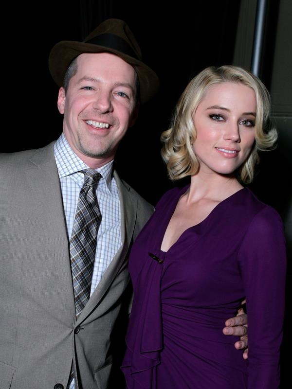 Amber Heard 22nd annual Glaad Media awards in Los Angeles on April 10, 2011