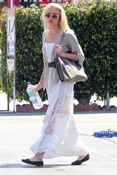 Amber Heard out in West Hollywood May 5, 2012