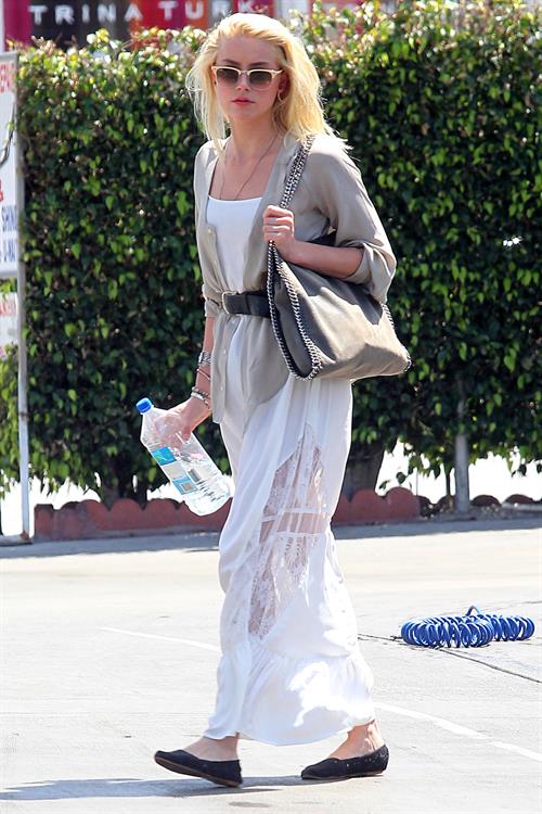 Amber Heard out in West Hollywood May 5, 2012