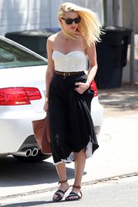 Amber Heard out in Los Angeles on July 11, 2012