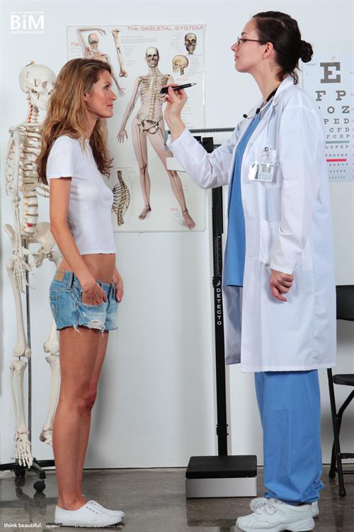 Nikkala Stott Pictures Nikkala Stott at the doctor's office - Body in Mind