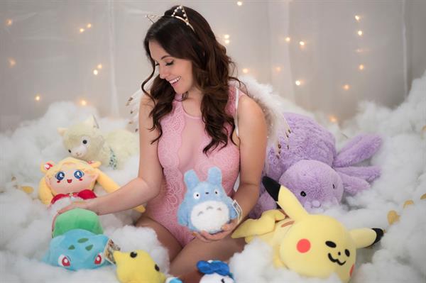 Meg Turney in her Valentine's Day outfit