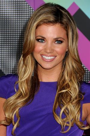 Amber Lancaster T Mobile Sidekick 4G launch event on April 20, 2011