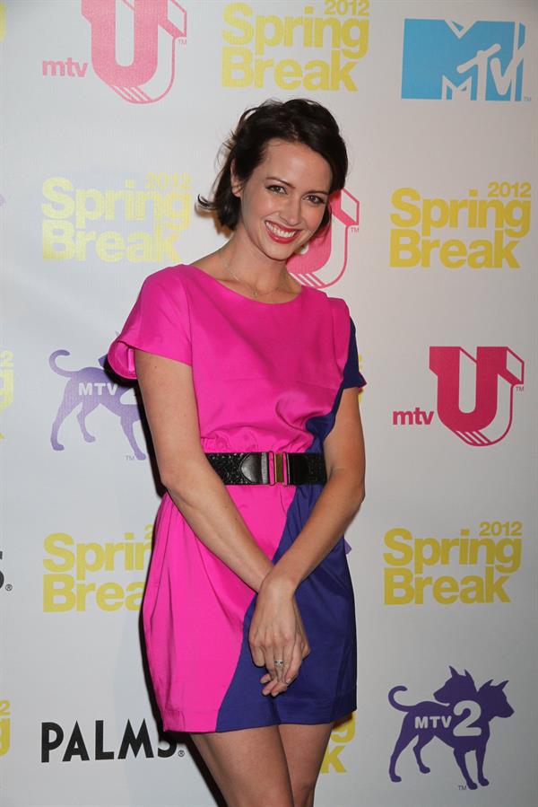 Amy Acker MTV Spring Break 2012 Day 1 at Palms Resort Casino in Las Vegas on March 20, 2012