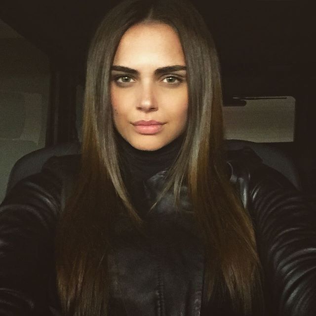 Xenia Deli taking a selfie