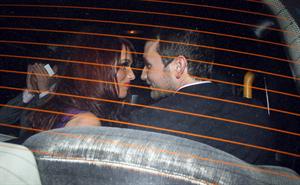 Amy Childs leaving Claridge Hotel Bar on April 2, 2011 