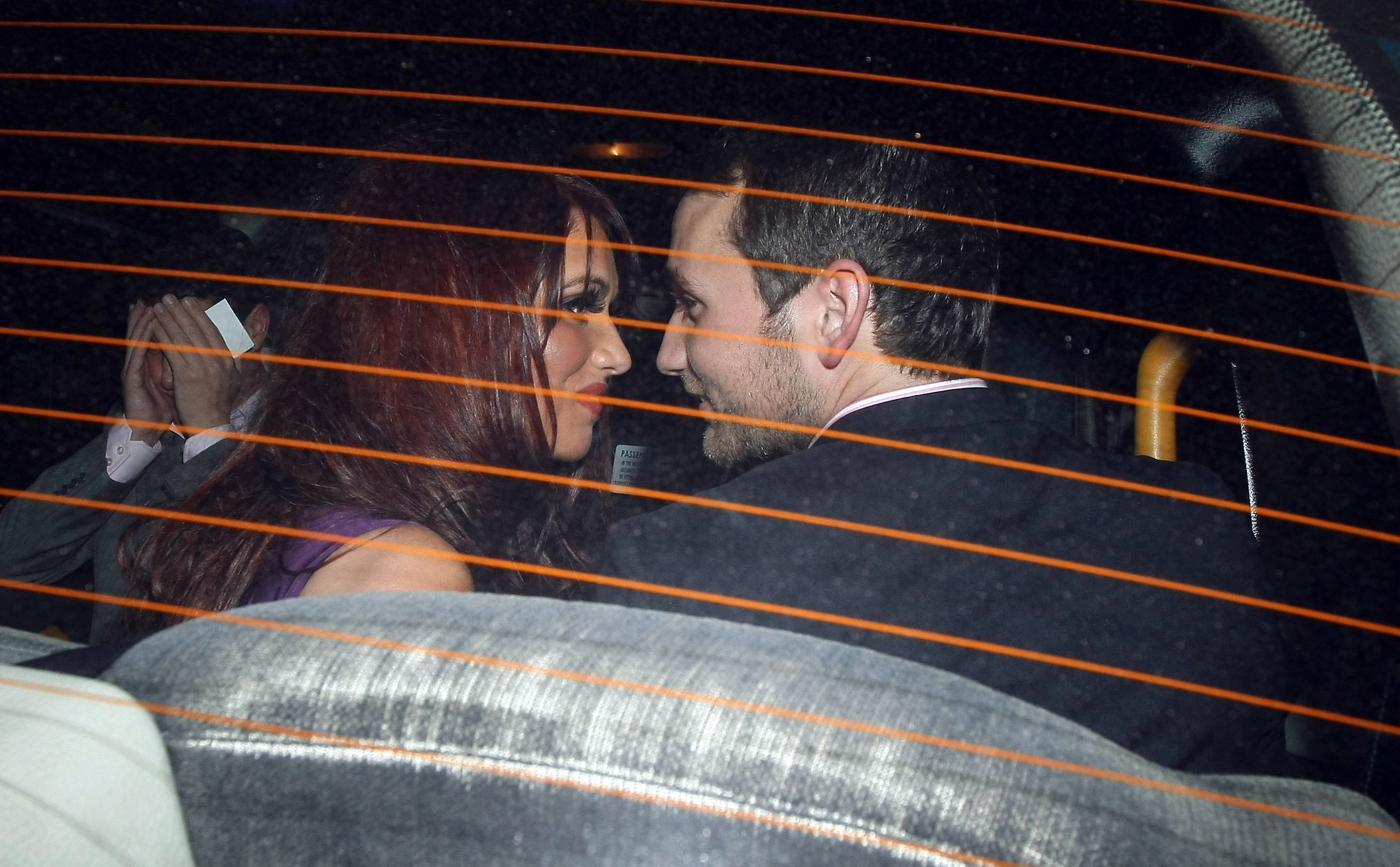 Amy Childs leaving Claridge Hotel Bar on April 2, 2011 