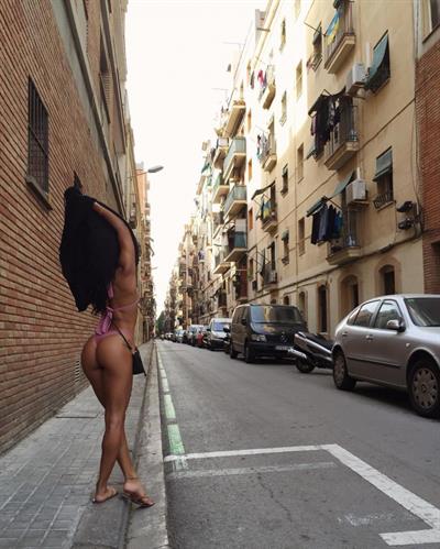 Katya Elise Henry in a bikini - ass