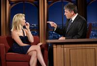 Amy Smart on the the Late Late Show with Craig Ferguson at CBS Television City in Los Angeles 11-08-2008 
