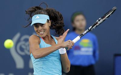 Ana Ivanovic at the Mercury Insurance Open in August 2011 