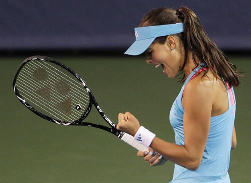 Ana Ivanovic at the Mercury Insurance Open in August 2011 