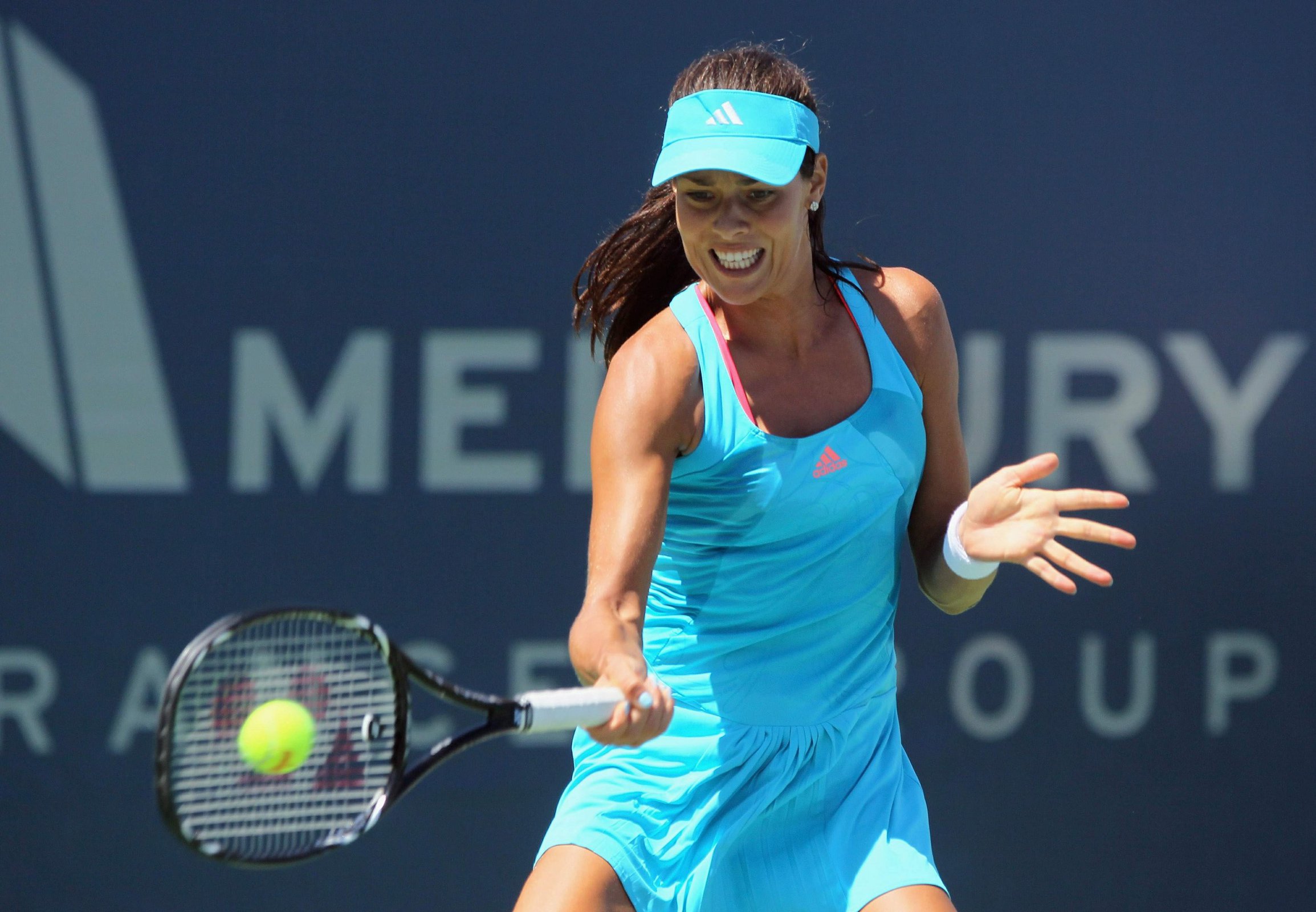 Ana Ivanovic Pictures. Ana Ivanovic at the Mercury Insurance Open in ...