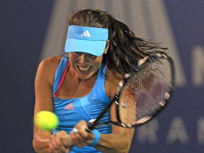 Ana Ivanovic at the Mercury Insurance Open in August 2011 