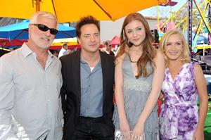 Angela Kinsey attending the Furry Vengeance premiere on April 18, 2010