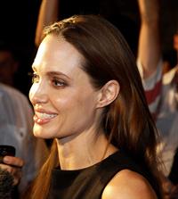 Angelina Jolie Adriatic Island of Brijuni Croatia on August 19, 2011 