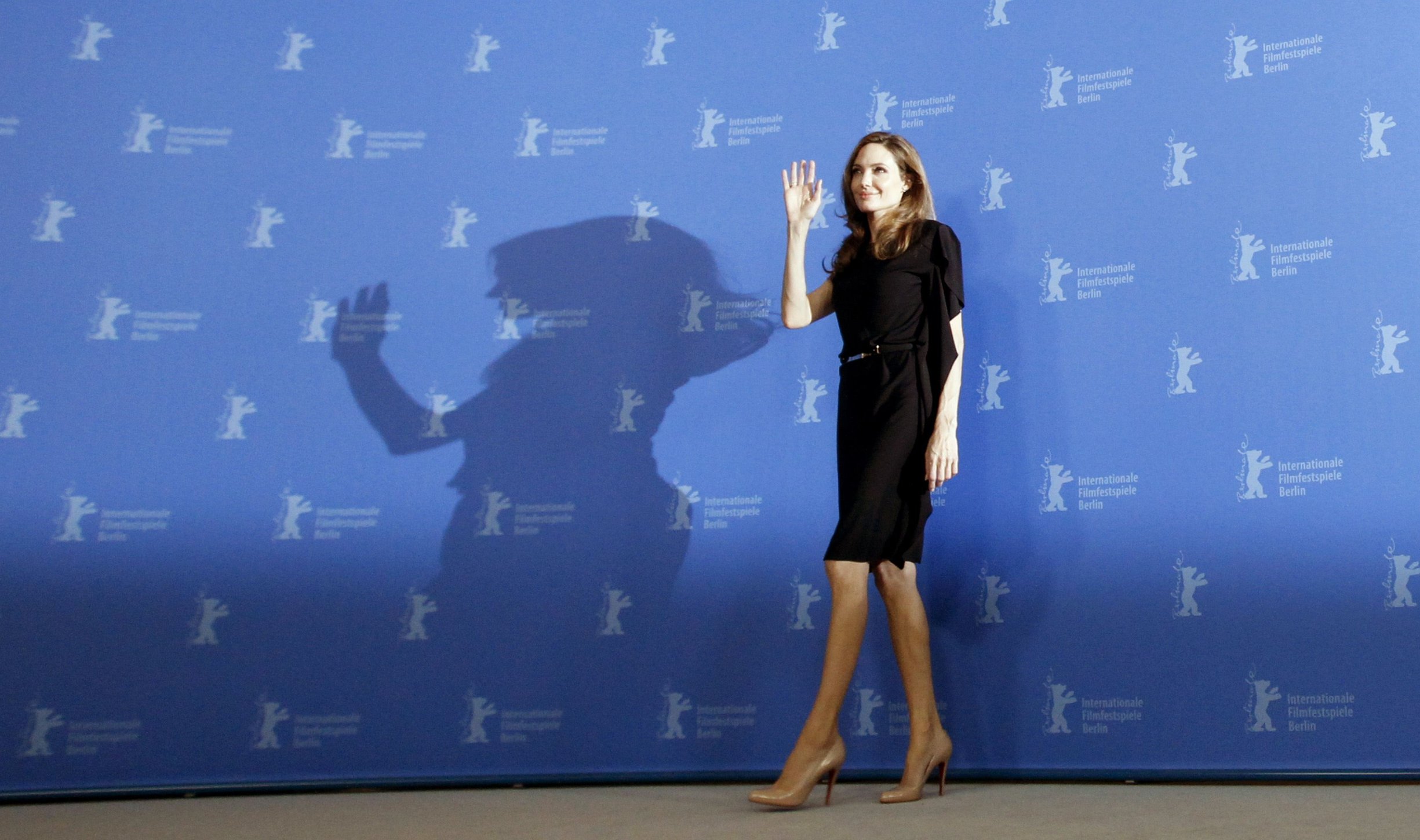 Angelina Jolie in the Land of Blood and Honey premiere at the 62nd Berlinale 11.02.12 