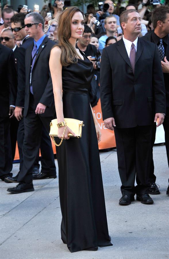 Angelina Jolie at Moneyball Premiere at the Toronto International Film Festival on September 9, 2011