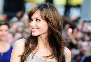 Angelina Jolie Salt Premiere in London on August 16, 2010 