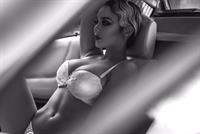 Rosie Robinson in lingerie