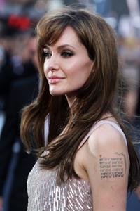 Angelina Jolie Salt Premiere in London on August 16, 2010 