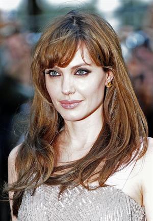 Angelina Jolie Salt Premiere in London on August 16, 2010 