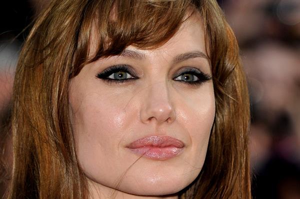 Angelina Jolie Salt Premiere in London on August 16, 2010 