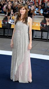 Angelina Jolie Salt Premiere in London on August 16, 2010 