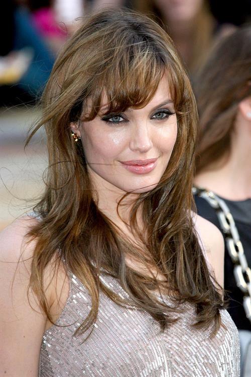 Angelina Jolie Salt Premiere in London on August 16, 2010 