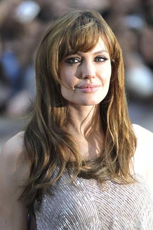 Angelina Jolie Salt Premiere in London on August 16, 2010 