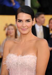 Angie Harmon 17th annual Screen Actors Guild Awards on January 30, 2011 