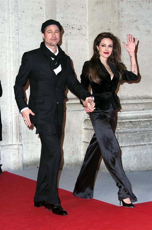 Angelina Jolie at The Tourist premiere in Rome 