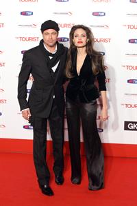 Angelina Jolie at The Tourist premiere in Rome 
